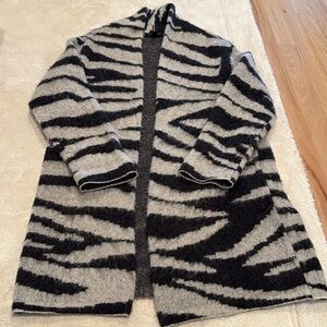 All Saints wool long cardigan